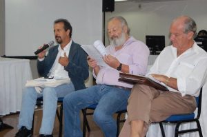 Silvio Fernandes, Gilson Carvalho e Nelson Rodrigues do Santos