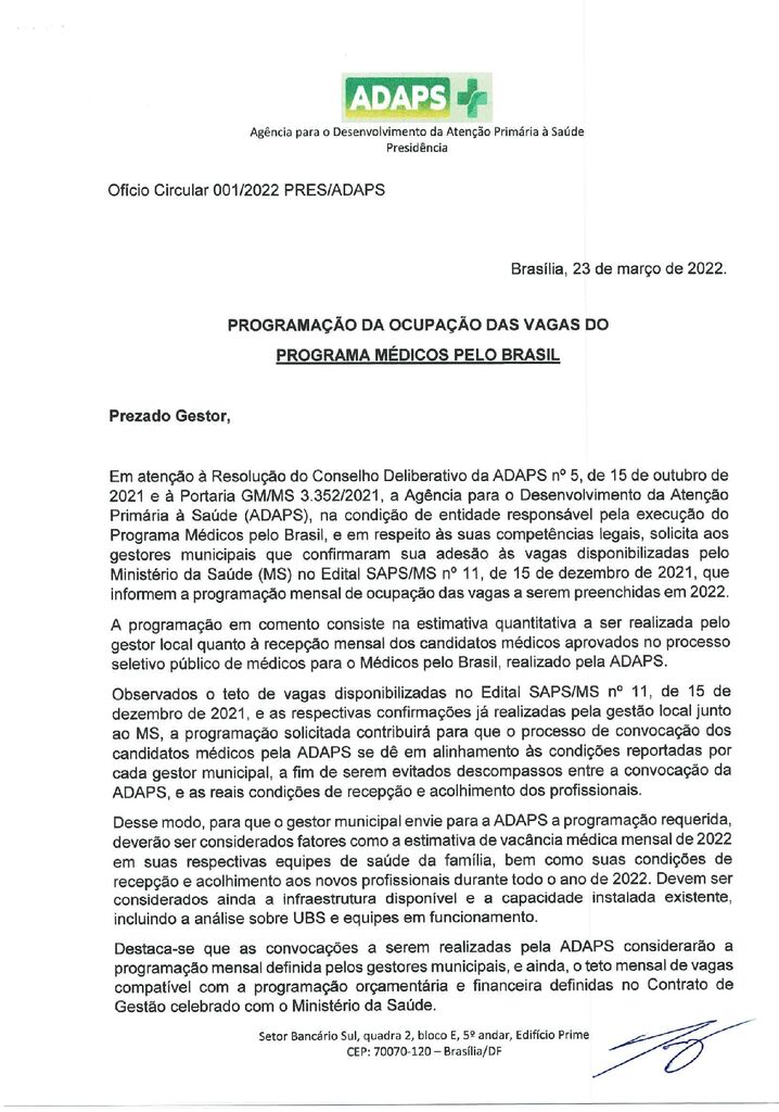 thumbnail of Ofício Circular 001-2022 – programação